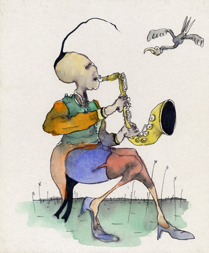 Saxophon von Olege Kouvaev