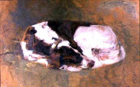 Sleeping Dog von Olga Boznanska