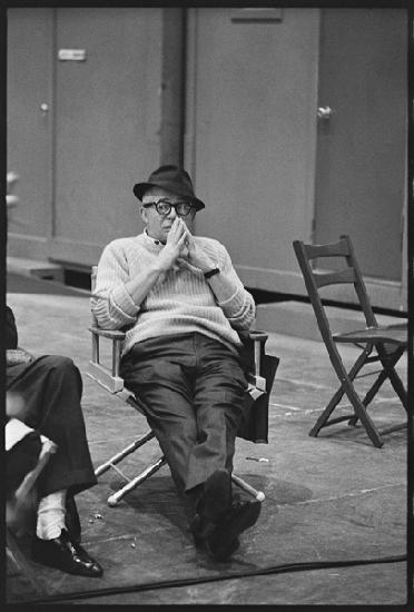 Billy Wilder on the set of The Fortune Cookie 1966