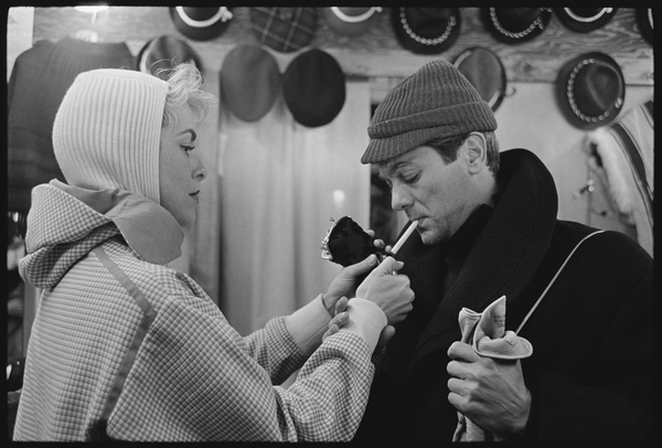 Janet Leigh and Tony Curtis at the Winter Olympics, Squaw Valley, California von Orlando Suero