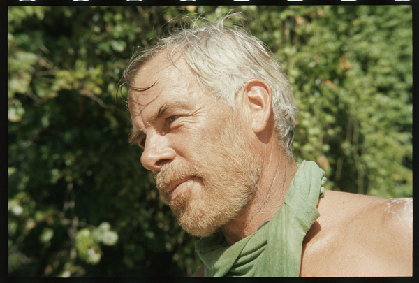 Lee Marvin on set for Hell in the Pacific von Orlando Suero