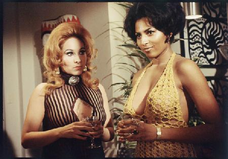 Pam Grier as a background extra on set of Beyond the Valley of the Dolls 1970
