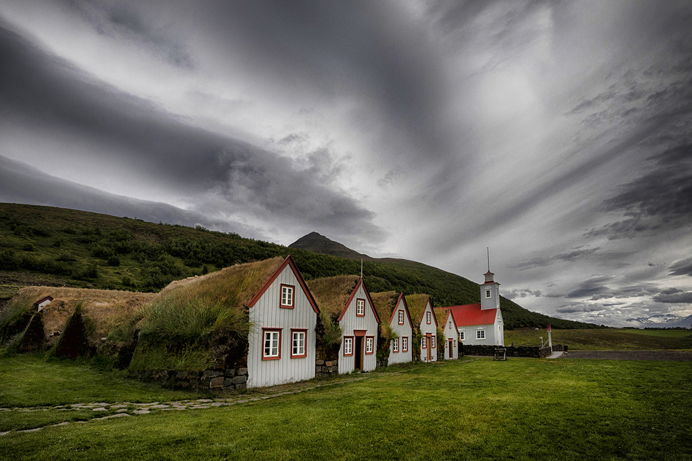 Altes isländisches Pfarrhaus von Þorsteinn H. Ingibergsson