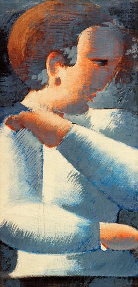 Junge in Blauweiß 1931
