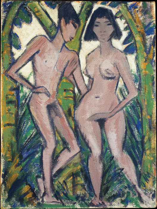 Adam und Eva von Otto Mueller