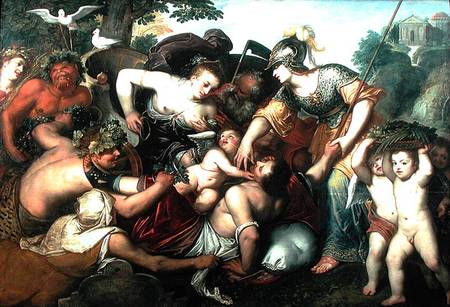 Allegory of the Temptations of Youth von Otto van Veen
