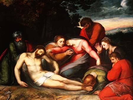 The Lamentation of Christ von Otto van Veen