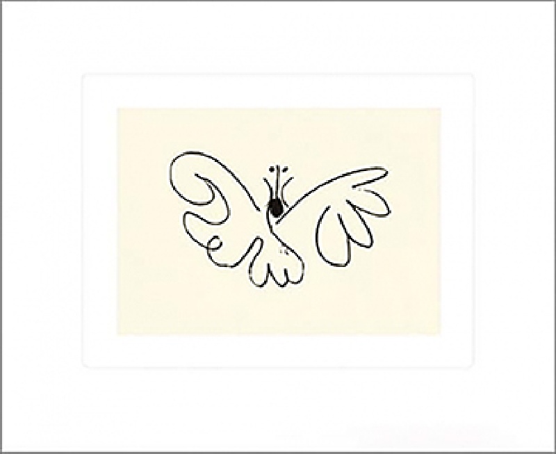 Le papillon von Pablo Picasso
