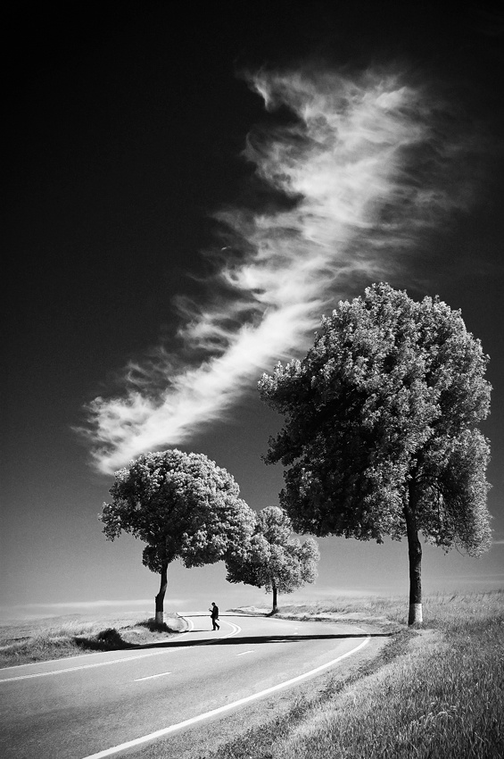 Lange weiße Wolke von Padurariu Alexandru