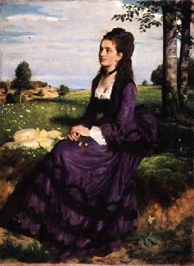 Woman in Violet 1874