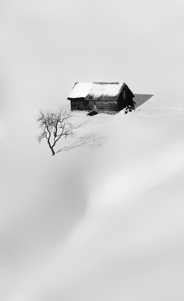 Winter in Rumänien von Panaana
