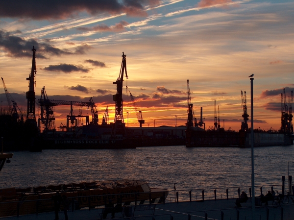 Hafen Hamburg von 
