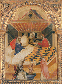 Christi Geburt aus San Nicola. von Paolo Veneziano
