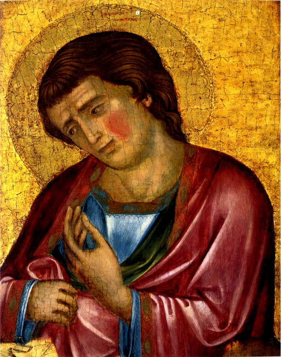 Johannes der Evangelist von Paolo Veneziano