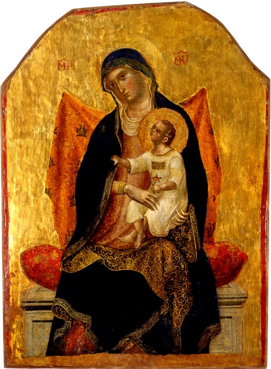 Madonna mit dem Kind von Paolo Veneziano