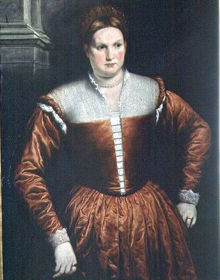 Portrait of a Lady von Paris Bordone