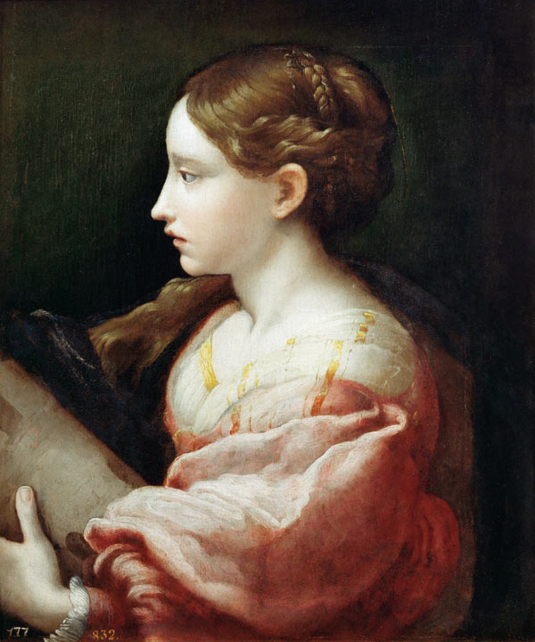 Heilige Barbara von Parmigianino