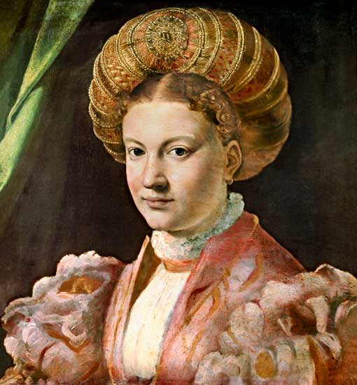 Portrait of a young woman, possibly Countess Gozzadini von Parmigianino