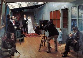 Wedding at the Photographer's 1878-9