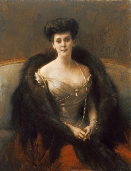 Portrait of Princess O.V. Paley (Countess Hohenfelsen) 1902-04