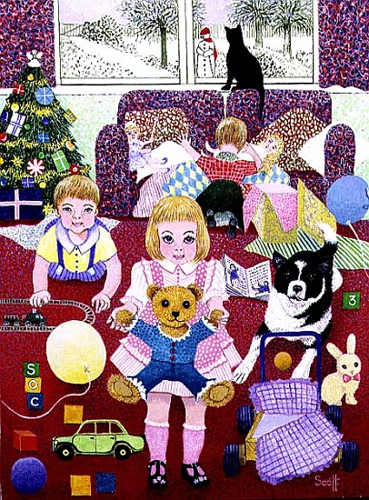 Teddy''s Christmas Pyjamas  von Pat  Scott