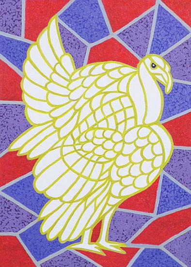 Turkey on Stained Glass von Pat  Scott