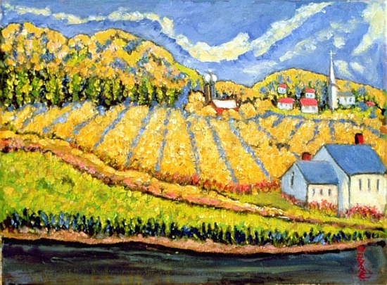Harvest, St. Germain, Quebec von  Patricia  Eyre