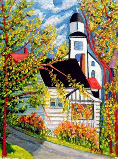 House with Church, Badeck von  Patricia  Eyre