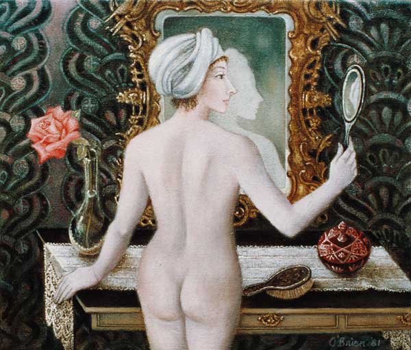 Girl before the Mirror  von Patricia  O'Brien