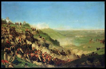 The Battle of Solferino von Paul Alexandre Protais