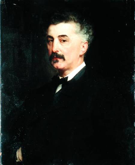 Portrait of P.A. Chikhachev von Paul Baudry