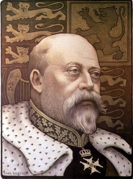 King Edward VII von Paul Berthon