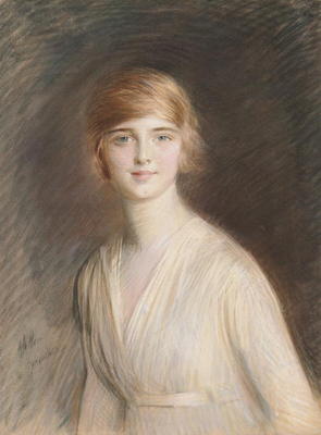 Portrait of Jacqueline (pastel on paper) von Paul Cesar Helleu