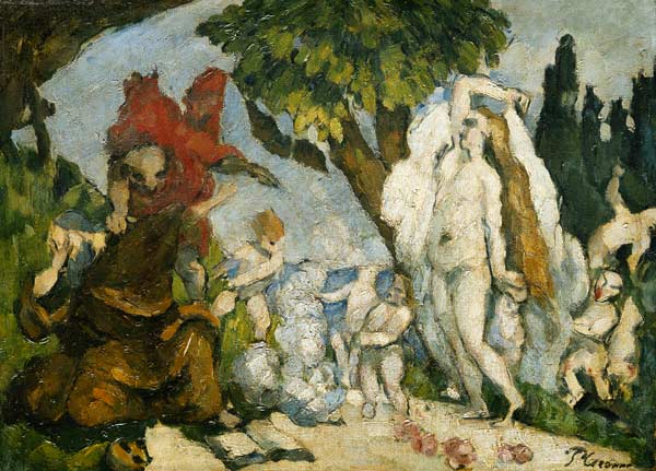 Die Versuchung des Heiligen Antonius (La Tentation de St von Paul Cézanne