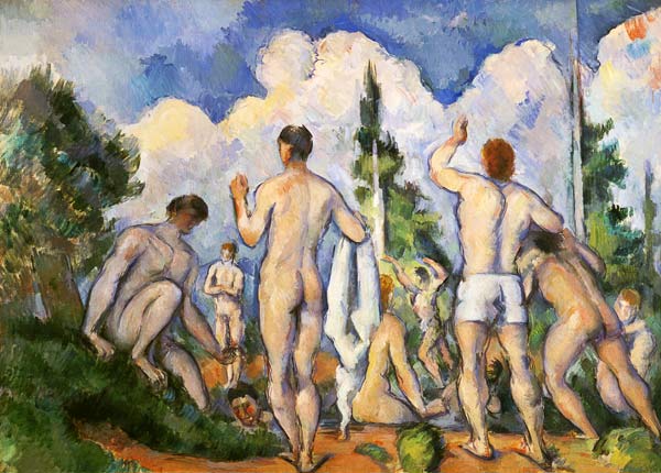 Badende von Paul Cézanne