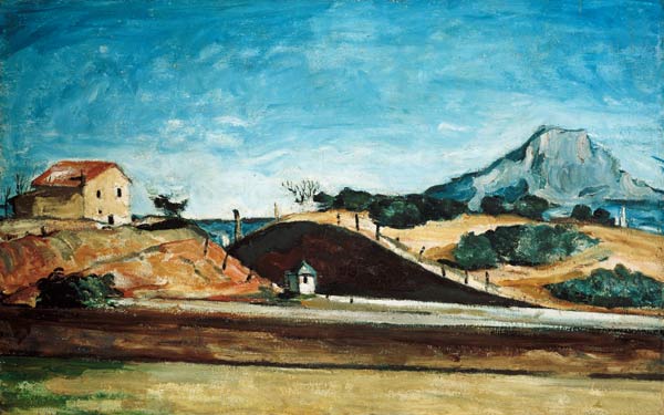 Der Bahndurchstich von Paul Cézanne