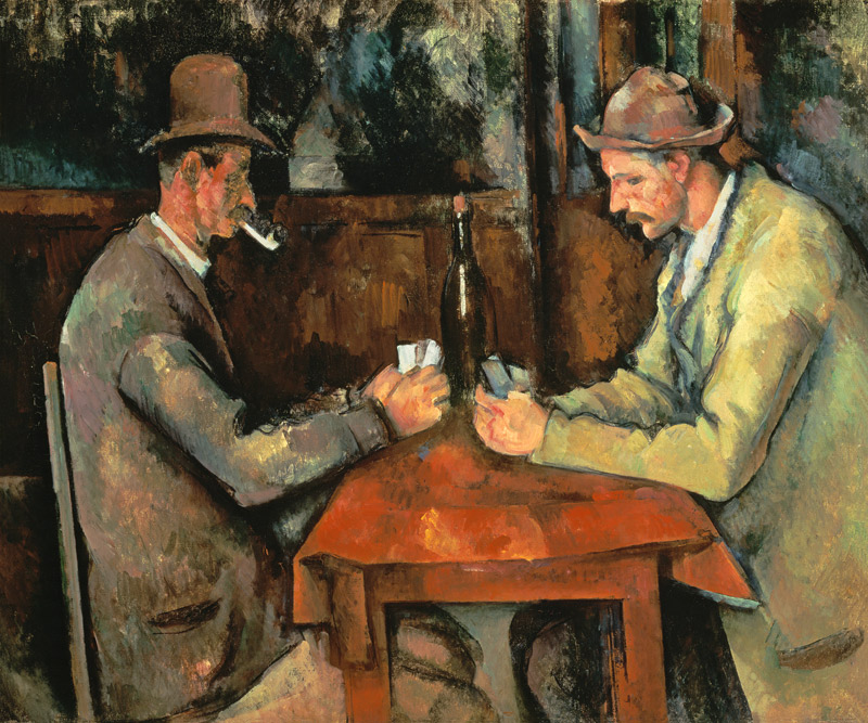 Die Kartenspieler von Paul Cézanne