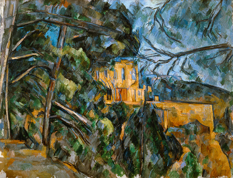 Le Château Noir von Paul Cézanne