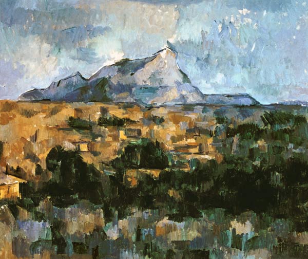 Mont Sainte Victoire von Paul Cézanne