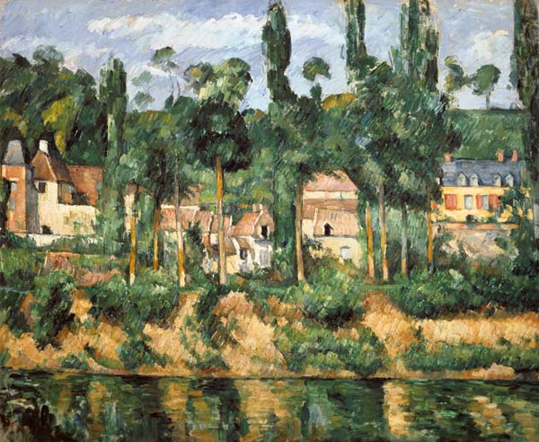 Schloß Medan von Paul Cézanne
