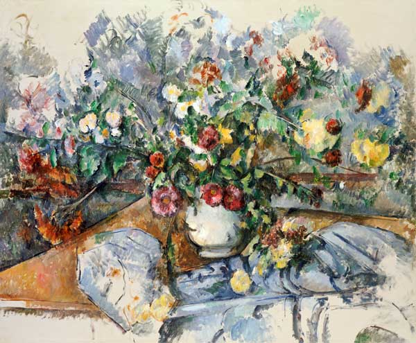 A Large Bouquet of Flowers, c.1892-95 von Paul Cézanne