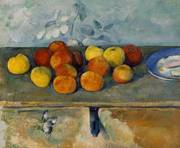P.Cezanne, Aepfel und Biscuits von Paul Cézanne