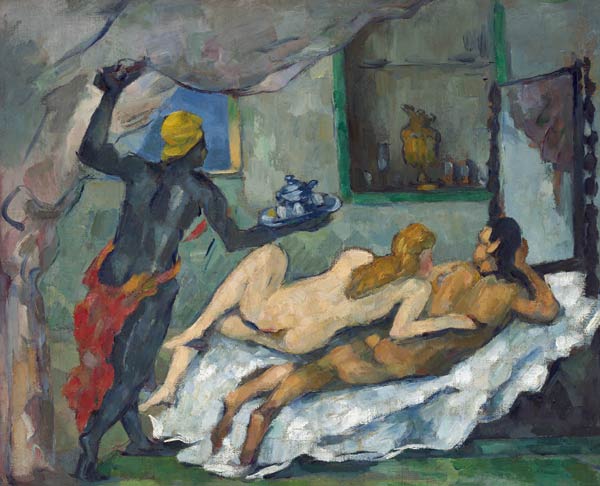 Nachmittag in Neapel (L'Apres-midi a Naples) von Paul Cézanne