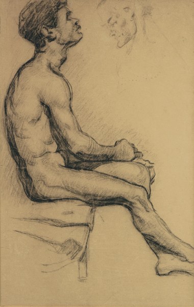Aktstudie eines Schwarzen von Paul Cézanne