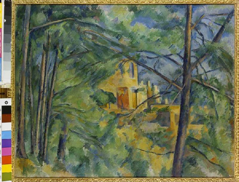 Aussicht auf das Chateau Noir von Paul Cézanne