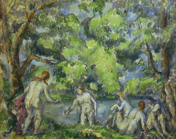 Badende (Undinen) von Paul Cézanne