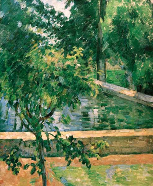 Bassin des Jas de Bouffan von Paul Cézanne