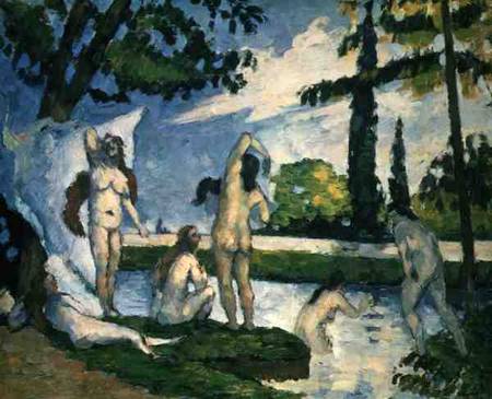 The Bathers von Paul Cézanne