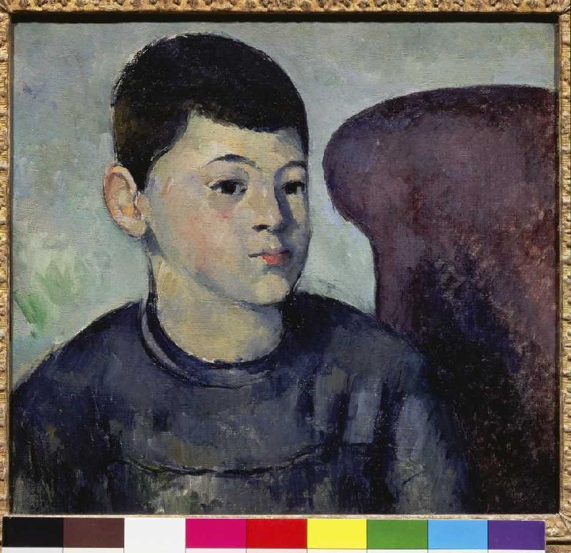 Bildnis des Sohnes des Künstlers. von Paul Cézanne