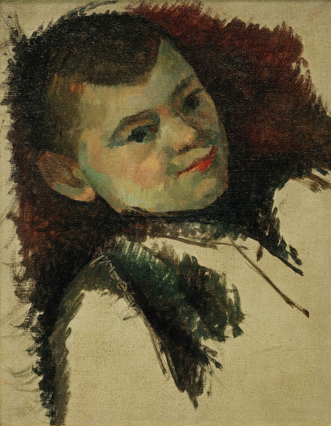 Bildnis Paul Cézanne jun von Paul Cézanne